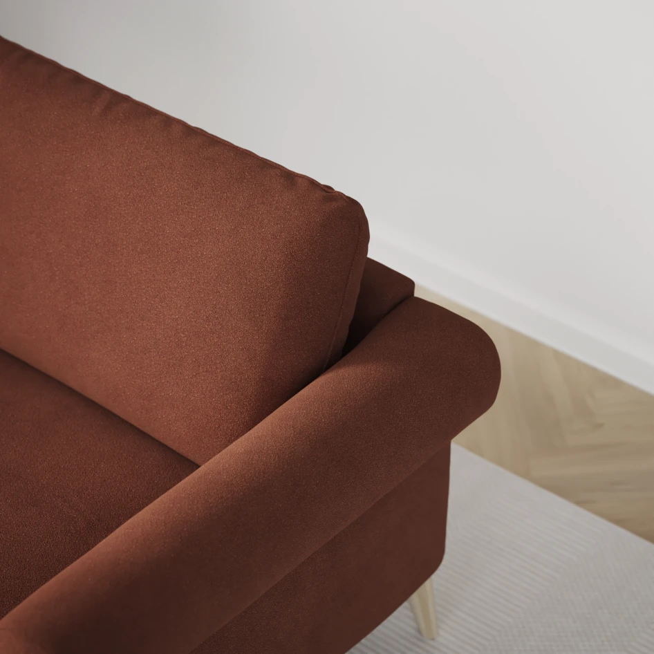 Bridge - 4-sits soffa - Orange