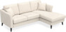 Eden - 2-sits soffa med schäslong - Beige