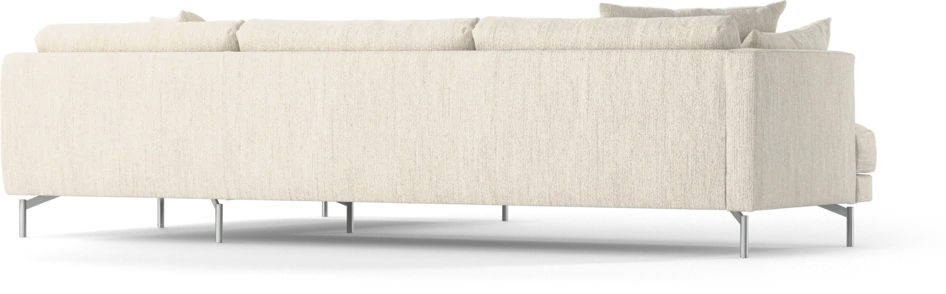 Harper - 3-sits soffa med divan höger - Vit