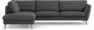 Madison - 3-sits soffa med divan vänster - Grå