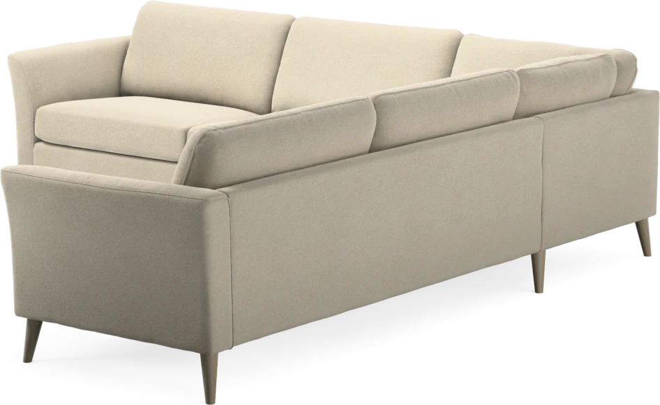 Bridge - Hörnsoffa, 3+3-sits - Beige