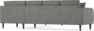 Eden - Hörnsoffa, 3+3-sits - Grå