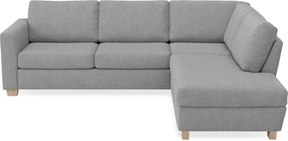 Friday - 2,5-sits soffa med divan höger - Grå