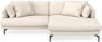 Harper - 4-sits med schäslong XL höger - Beige
