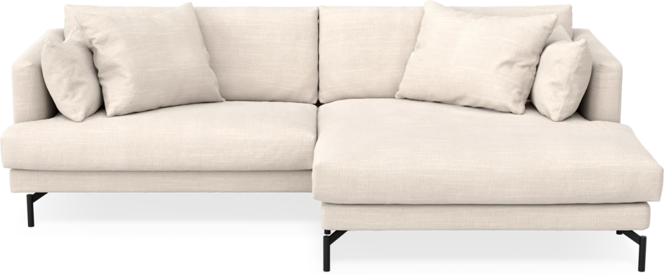 Harper - 4-sits med schäslong XL höger - Beige