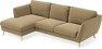Madison Lux - 2-sits soffa med schäslong vänster - Brun
