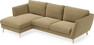 Madison Lux - 2-sits soffa med schäslong vänster - Brun