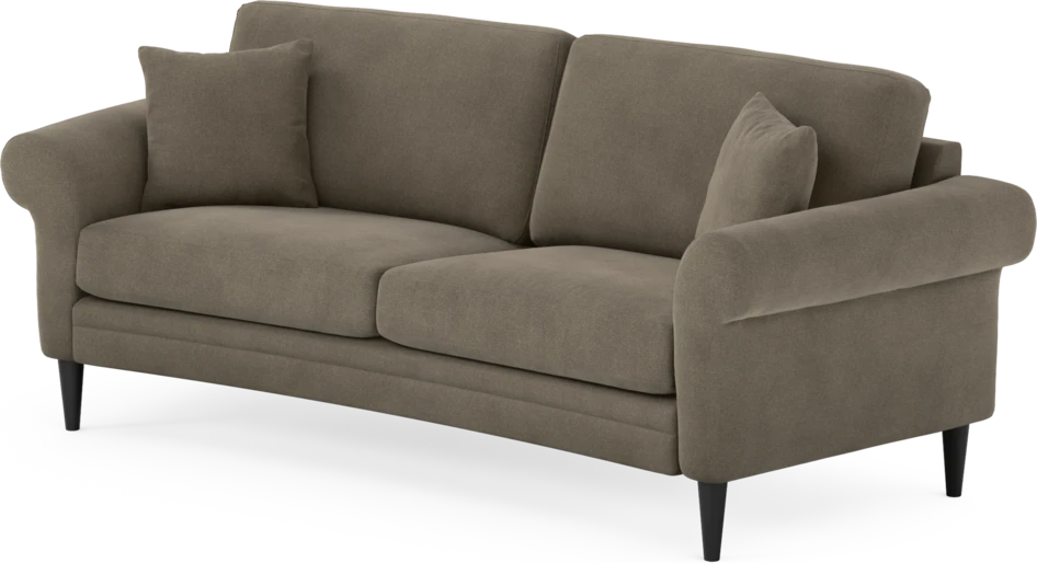 Eden - 2,5-sits soffa svängd - Beige