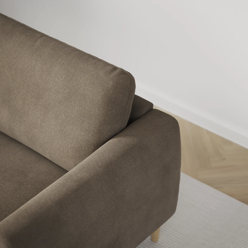 Bridge - Hörnsoffa, 2+2-sits - Beige