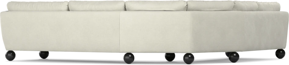 Madison Lux - Hörnsoffa 2+3-sits, hörn 2 - Vit