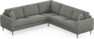 Eden - Hörnsoffa, 2,5+2,5-sits - Grå