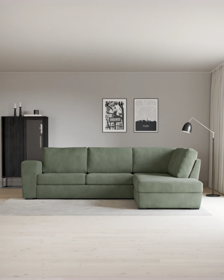 Friday - 2,5-sits soffa med divan höger - inspiration