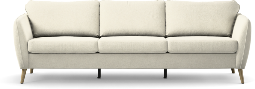 County - 3-sits soffa - Vit