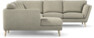 Madison Lux - Hörnsoffa med schäslong vänster - Beige