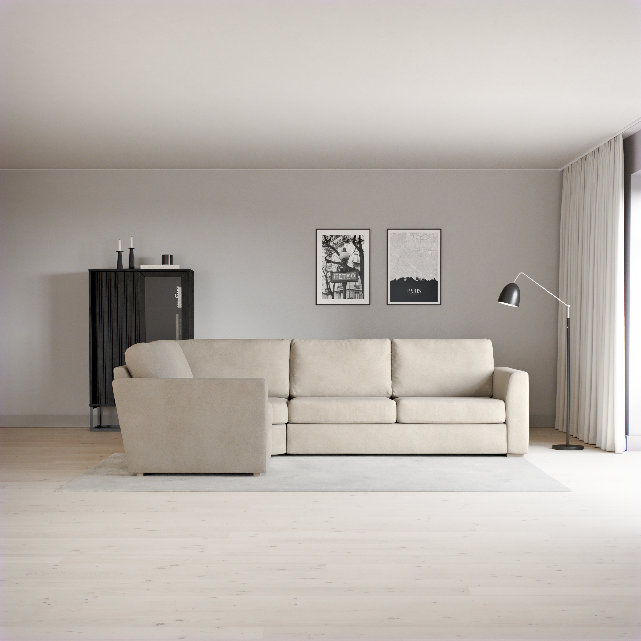 Friday - Hörnsoffa, 1,5+2,5-sits - inspiration