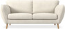 Madison Lux - 2-sits soffa - Vit