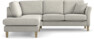 Eden - 2-sits soffa med divan - Grå