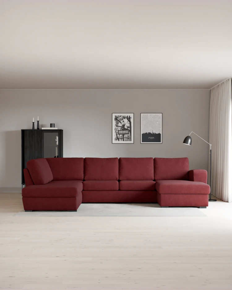 Friday - 3-sits soffa med divan vänster och schäslong höger - inspiration