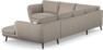 Madison Lux - Hörnsoffa med schäslong höger - Beige