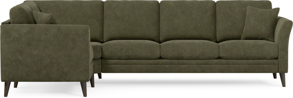 Eden - Hörnsoffa, 1+3-sits - Grön