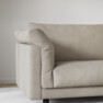 Cherrie - 3-sits soffa, fast klädsel - Beige