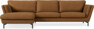 Madison Lux - 3-sits soffa med schäslong vänster - Brun