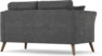 Eden - 2-sits soffa - Grå