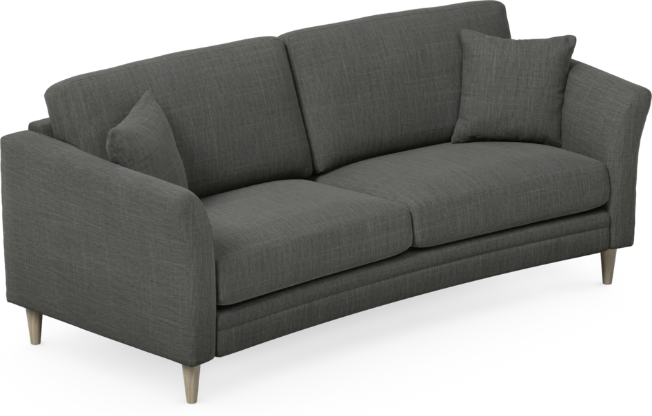 Eden - 2,5-sits soffa svängd - Grå