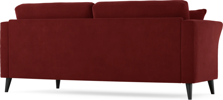 Eden - 2,5-sits soffa svängd - Röd