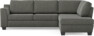 Friday - 2,5-sits soffa med divan höger - Grå