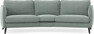 Madison - 3-sits soffa svängd, 90 cm - Turkos