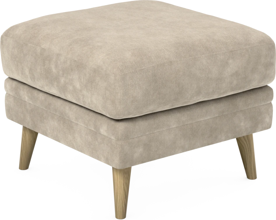 Eden - Fotpall - Beige