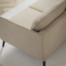 County - 3-sits soffa med divan vänster - Beige