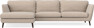 Madison - 3-sits soffa med schäslong vänster - Beige