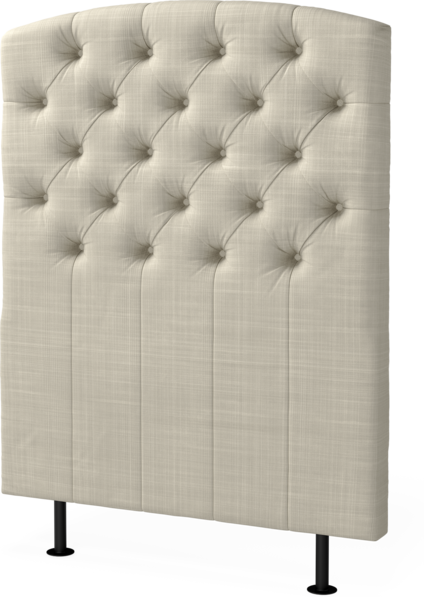 Cape välvd - Sänggavel , 90-210 cm - Beige
