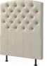 Cape välvd - Sänggavel , 90-210 cm - Beige