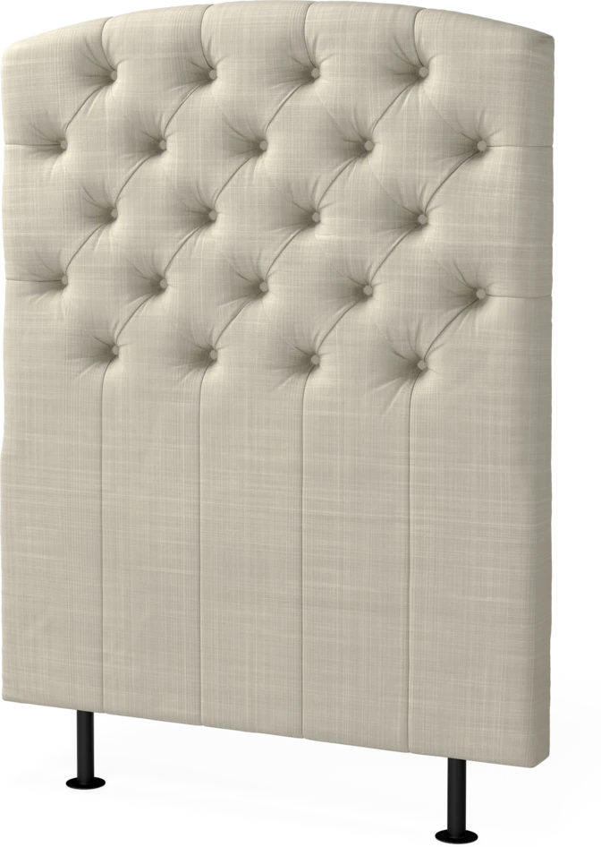 Cape välvd - Sänggavel , 90-210 cm - Beige