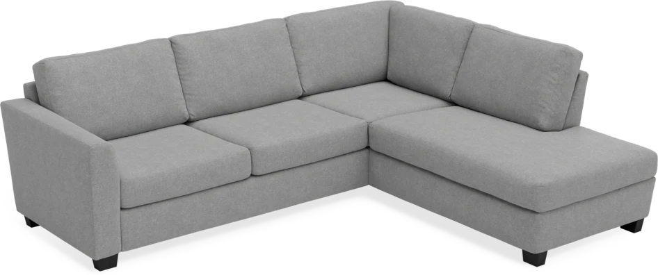 Friday - 2,5-sits soffa med divan höger - Grå