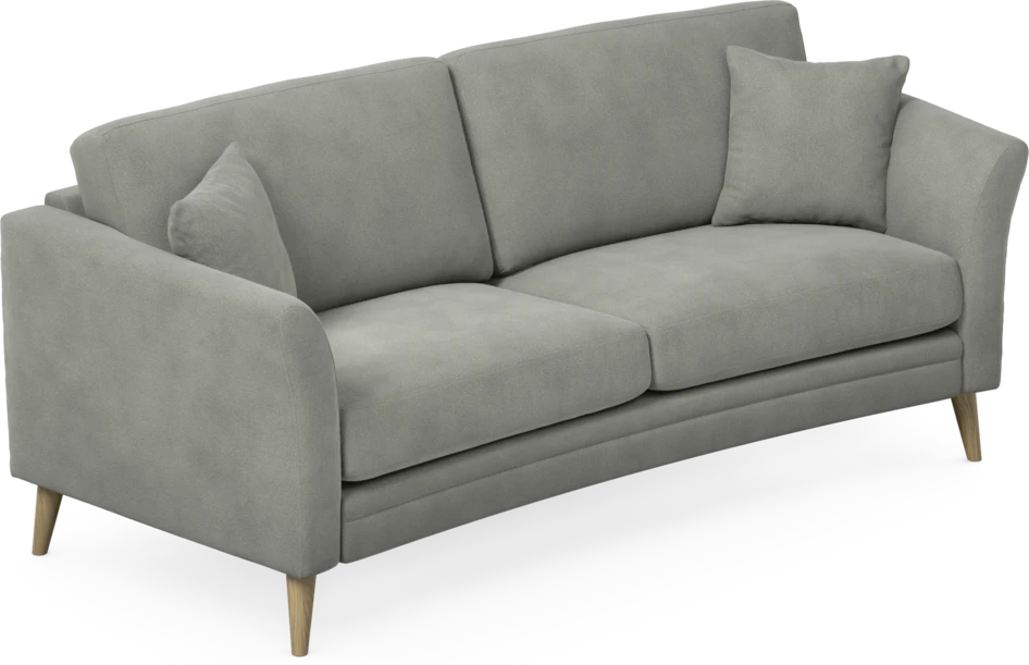 Eden - 2,5-sits soffa svängd - Grå