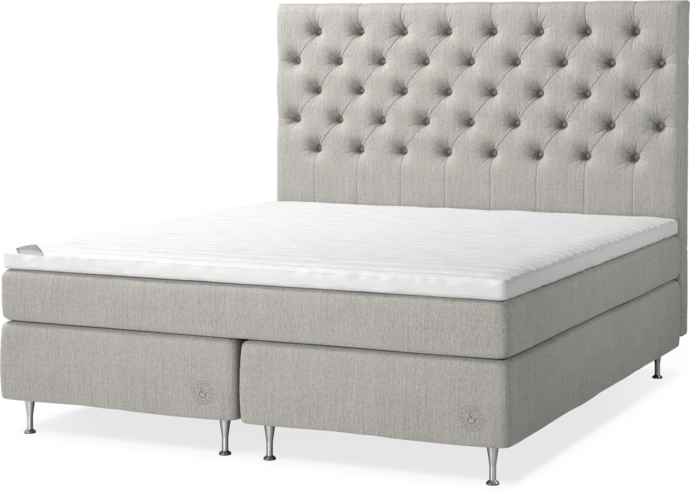 Cape Farewell, Kontinentalsäng, dubbelsäng 180x200 cm med pikerad sänggavel