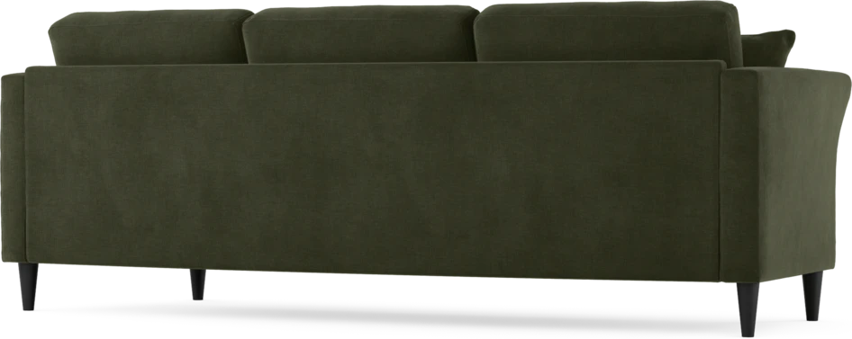 Eden - 3-sits soffa svängd - Grön