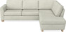 Friday - 2,5-sits soffa med divan höger - Beige