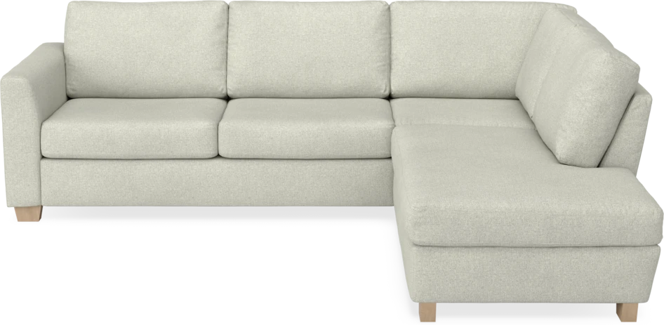 Friday - 2,5-sits soffa med divan höger - Beige