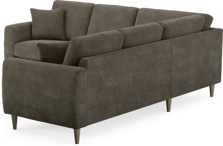 Eden - Hörnsoffa, 2+2-sits - Brun
