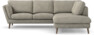Madison Lux - 2-sits soffa med divan höger - Vit