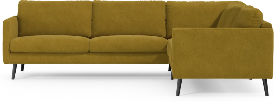 Madison Lux - Hörnsoffa 3+2-sits, hörn 1 - Gul