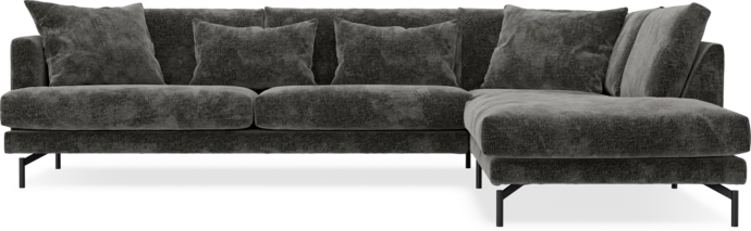 Harper, 3-sits soffa med divan höger