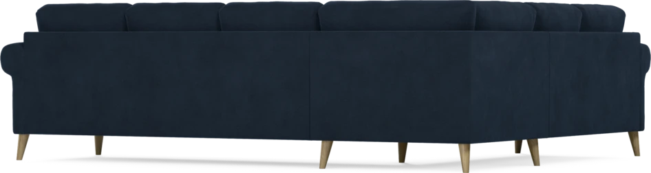 Eden - Hörnsoffa, 2+3-sits - Blå