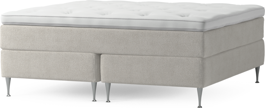 Delux Dream - Kontinentalsäng, dubbelsäng med bäddmadrass och sängben