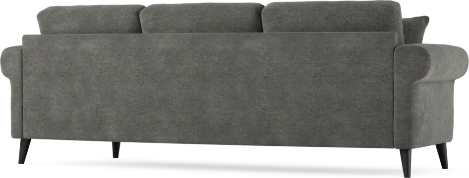 Eden - 3-sits soffa svängd - Grå